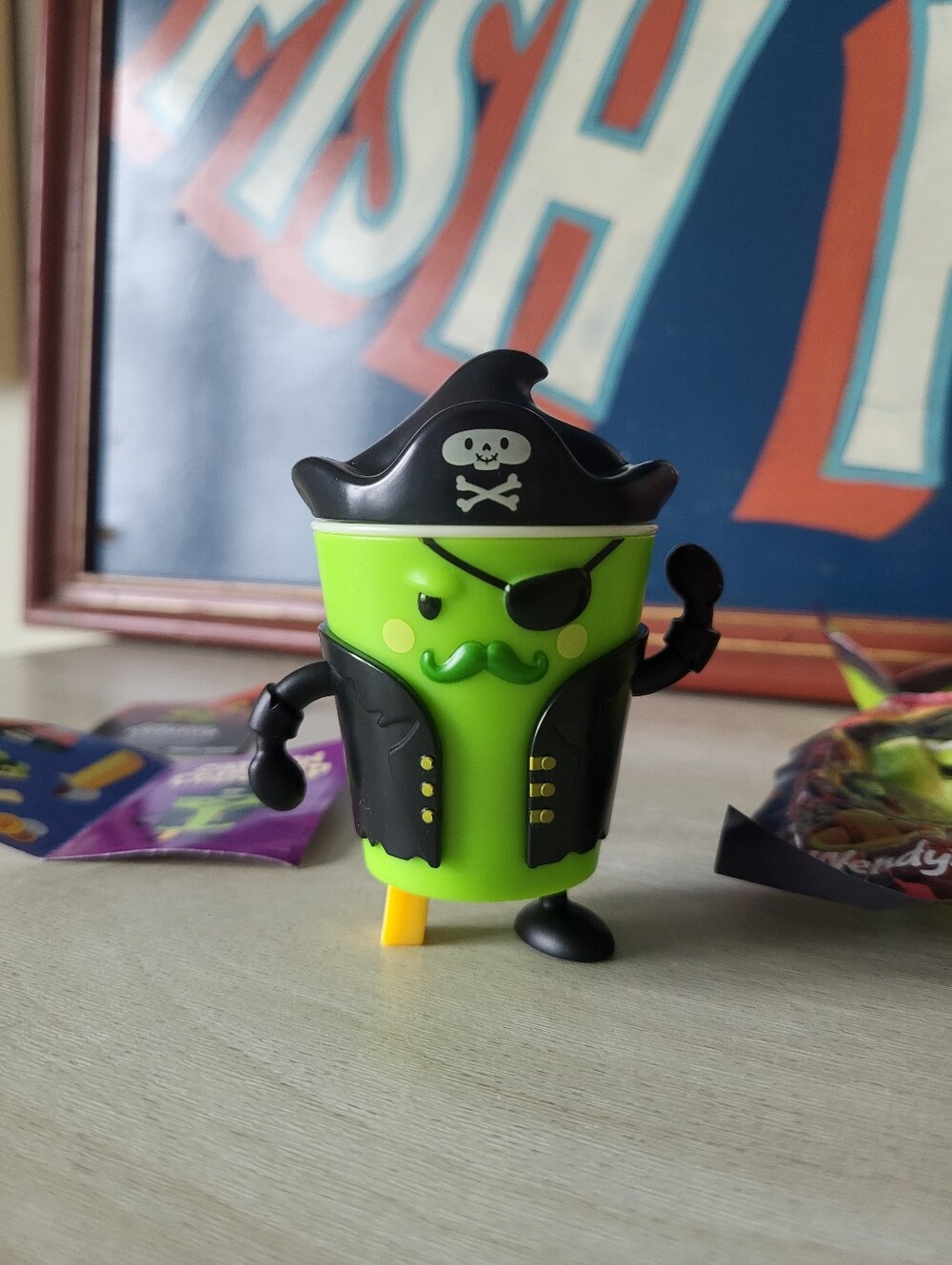 Frosty Frights Captain Coldsnap Collectible Toy
